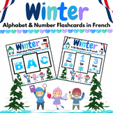 French Winter ABCs & Number Flash Cards BUNDLE for Kids- 3