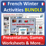 French Winter Activities Les sports et les activités d’hiv