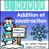 French Winter Addition and Subtraction