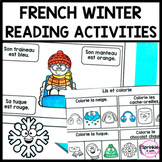 French Winter Reading Activities | Les activités de lectur