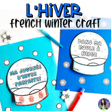 French Winter Snow Globe Craft | Une boule à neige
