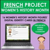 French Women's History Month Project for Google Classroom/