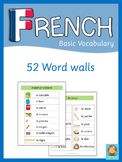 French Word Walls  Basic Vocabulary