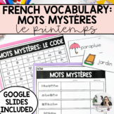 French Spring Word Work Printable & Google Slides | Mots m