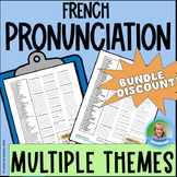 French Worksheets : Building Pronunciation Fluency with 9 