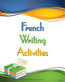 French Writing Activities - Digital Files