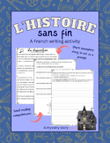 French Writing Activity - "La disparition" (une histoire s