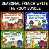 French Writing Centre for Every Season | BUNDLE | Les Sais