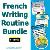 French Writing Routine Bundle | Ensemble pour une routine 