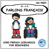 French Writing and Speaking Activities