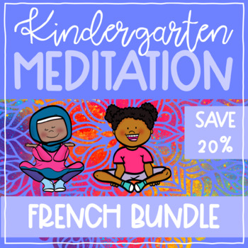 Preview of French Yoga Bundle: MEDITATION