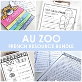 French Zoo Activity Bundle | au zoo