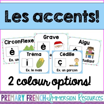 Preview of French accent posters - Les affiches des accents
