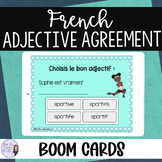 French adjectives Boom Cards DIGITAL TASK CARDS : LES ADJECTIFS