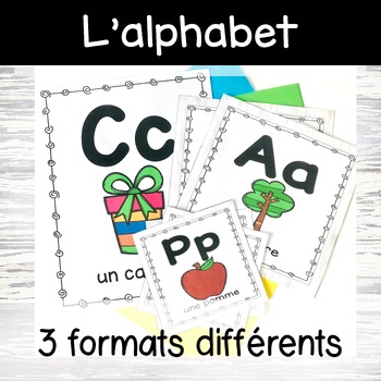 Poster Lettres de l'alphabet