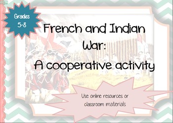 Preview of French and Indian War: A cooperative activity