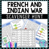 French and Indian War Activity - Scavenger Hunt Challenge 