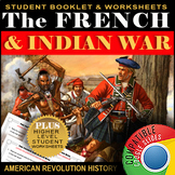 French and Indian War Causes and Effects | Editable Printa