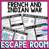 French and Indian War Escape Room Activity - Reading Challenge