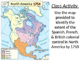 French and Indian War PowerPoint, Guided Notes and Activity