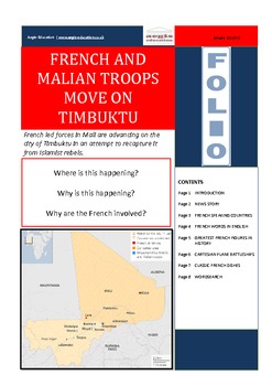 Preview of French and Malian Troops move on Timbuktu - FOLIO