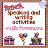 French birthday party vocabulary activities LA FÊTE D'ANNI
