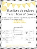 French book of colours/ Mon livre de couleurs