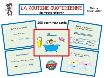 Routine Quotidienne Worksheets Teaching Resources Tpt