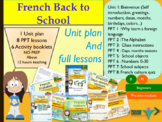 French bundle back to school part 1 for beginners NO PREP