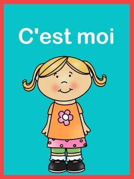 French - Back to school - c'est moi, je me presente by little helper