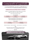 French grammar:comparatives + superlatives (adjectives, ad