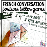 French conversation starters fortune teller speaking activ
