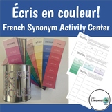 French -  Écris en couleur! French Synonym Center and Acti