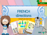 French directions in town, les directions full lesson for 