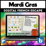 French escape room digital game for Mardi Gras