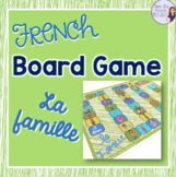 French family vocabulary board game JEU POUR LA FAMILLE