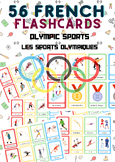 French flash cards- Olympic sports