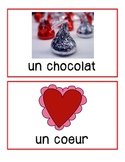 French flashcards and BANG! game - Valentine's Day