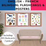 French flashcards and posters MEGA BUNDLE