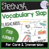 French food and drink game/jeu de vocabulaire- la nourriture