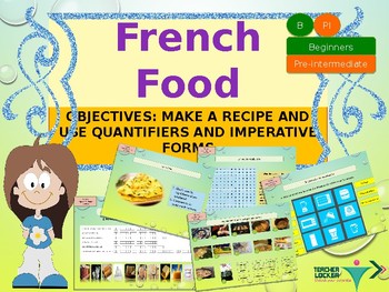 French food cooking and recipes PPT for beginners | TpT