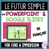 French future tense Powerpoint™️ presentation - le futur s