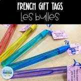 French gift tags - les bulles