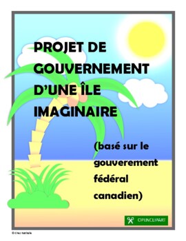 Preview of French - Imaginary Island Government Project