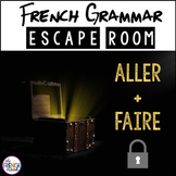 French grammar escape room aller and faire