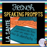 French health vocabulary speaking activity ACTIVITÉ ORALE: