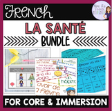 French health worksheets & speaking activities unit UNITÉ 