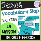 French house vocabulary game/jeu de vocabulaire- la maison