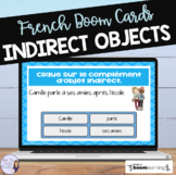 French indirect object BOOM CARDS digital task cards COMPL