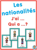 French les nationalités  J'ai ... Qui a ...? game